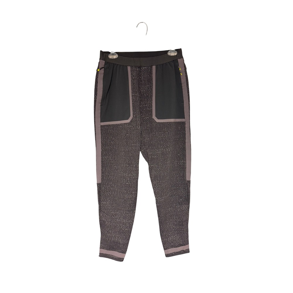 Lululemon Robert‎ Geller Take the Moment Pant Grey Speckled Reflective Mens Med
